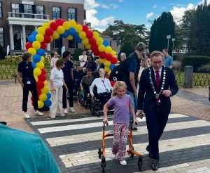 oversteek burgemeester